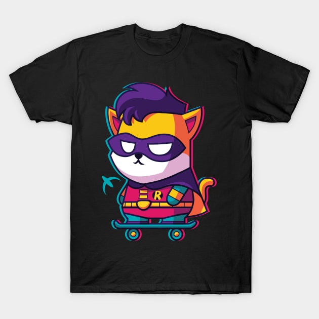 CatSoki Rawbin T-Shirt by CatSoki